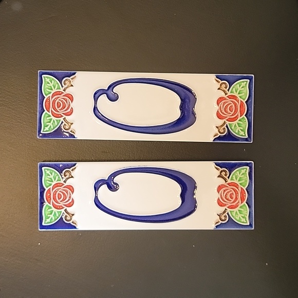 Creaziani Luciano ceramic tile house numbers 0 made in Italy - Picture 1 of 3